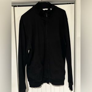 Calvin Klein Black zip Up Jacket Men’s Medium